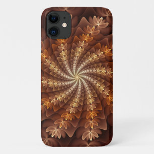Warm Colours, Trippy Modern Fractal Art Pattern Case-Mate iPhone Case