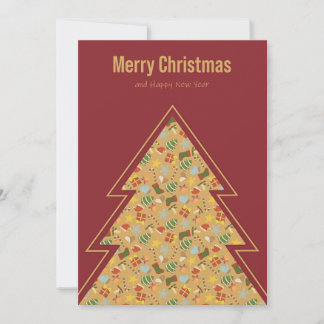 Warm & Cozy Traditional Christmas Card