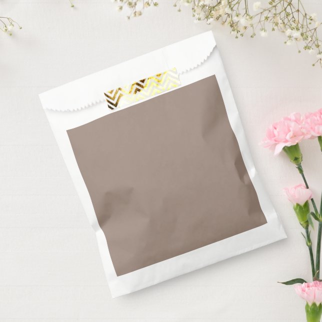 Warm Dusty Rose Background – Wedding Design Favour Bags (Sealed)