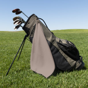 Warm Dusty Rose Background – Wedding Design Golf Towel