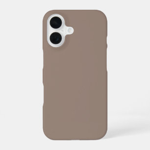 Warm Dusty Rose Background – Wedding Design iPhone 16 Case