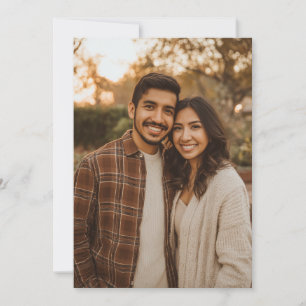 Warm Earthy Casual Photo Invitation