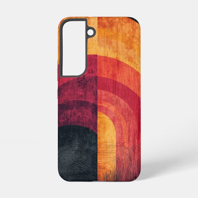 Warm Eclipse Phone Case (Back)