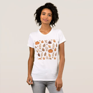 Warm Fall Colours Design T-Shirt