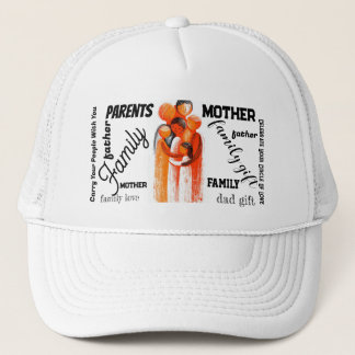 Warm Family Hug Art Trucker Hat