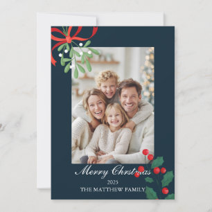 Warm Family Merry Christmas Card