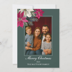 Warm Family Merry Christmas Card