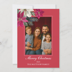 Warm Family Merry Christmas Card