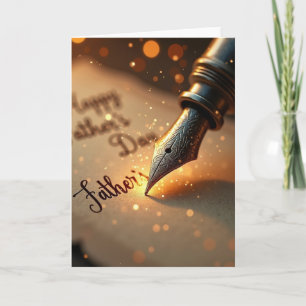 Warm Fathers Day Message Card