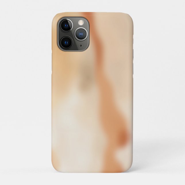 Warm Flow Abstract Case-Mate iPhone Case (Back)