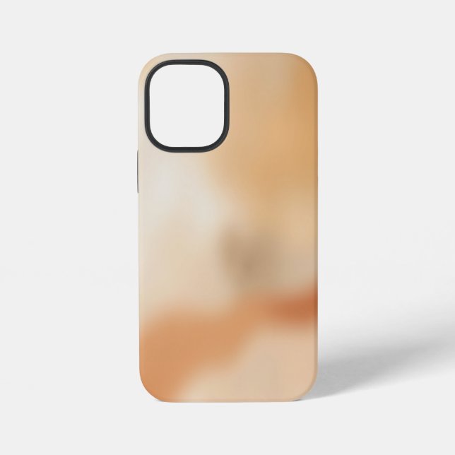 Warm Flow Abstract iPhone Case (Back)
