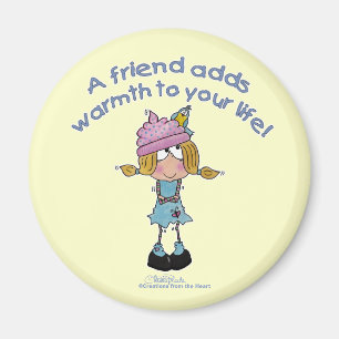 Warm Friends! Magnet