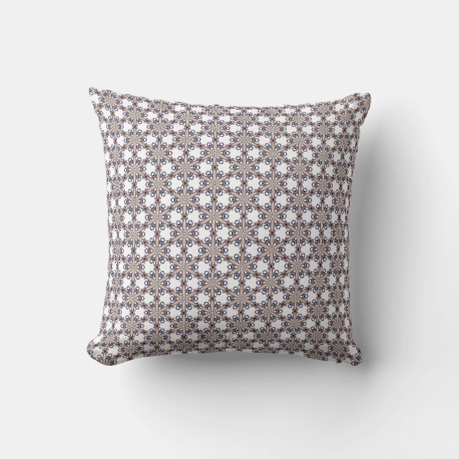 Warm Fuzzies and Stars  Cushion (Front)