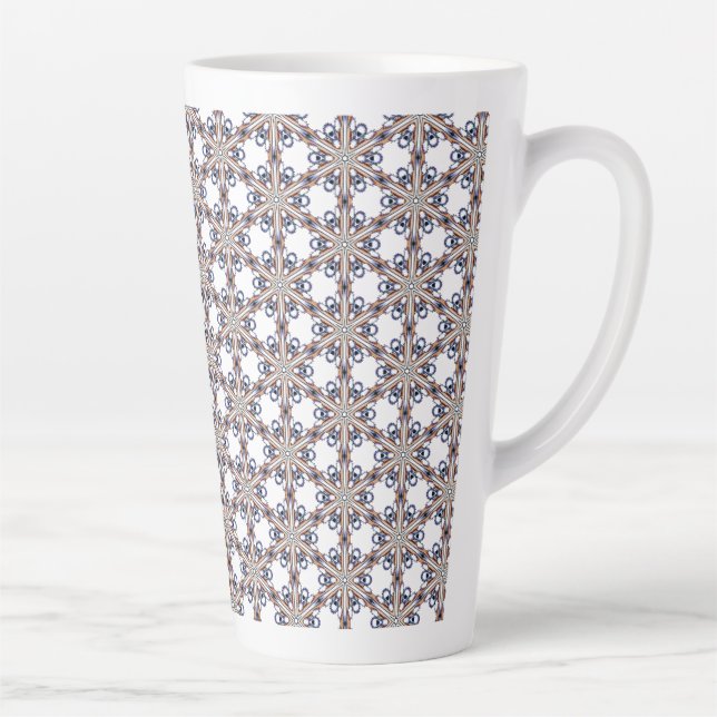 Warm Fuzzies and Stars  Latte Mug (Right)