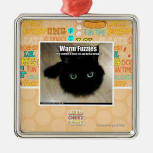 Warm Fuzzies Metal Tree Decoration