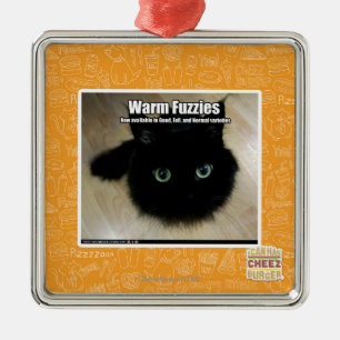 Warm Fuzzies Metal Tree Decoration