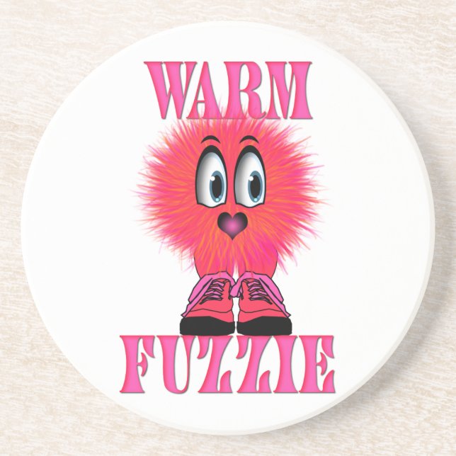Warm Fuzzy Coaster (Front)