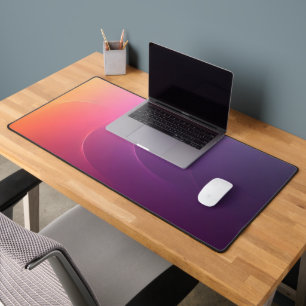 Warm Gradient Mesh Desk Mat