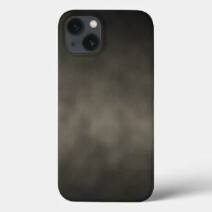Warm Grey Goth Ombre Background Art iPhone 13 Case