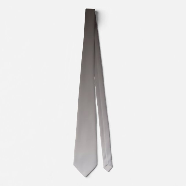 Warm Grey Light to Deep Hues Tie (Front)