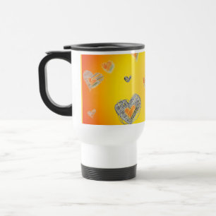 Warm Hearts Travel Mug