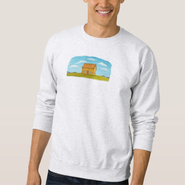 Warm Home Landscape Sweatshirt (Front)