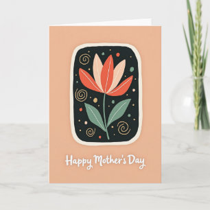 Warm Hues Mothers Day Card