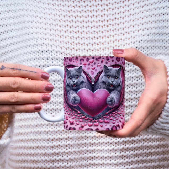 Warm Hugs in Valentine's Day Special Coffee Mug (Creator Uploaded)