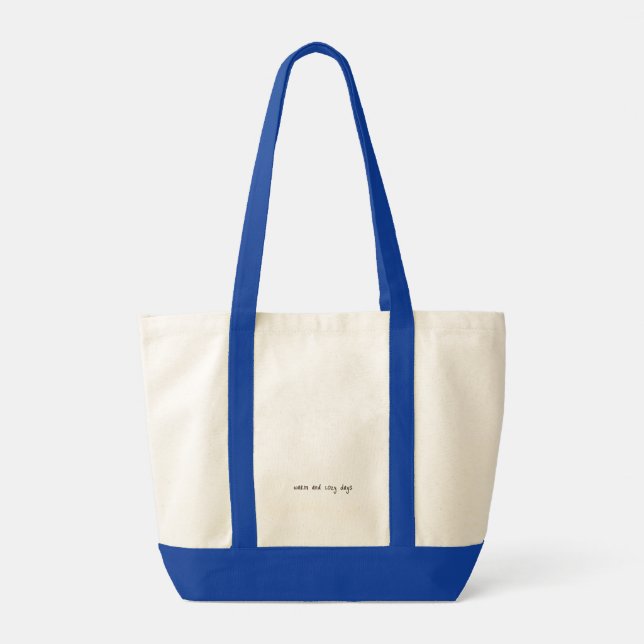 Warm Hugs, Panda Love Tote Bag (Back)
