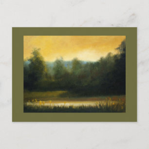 warm light postcard