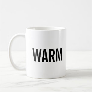 Warm minimalist mug