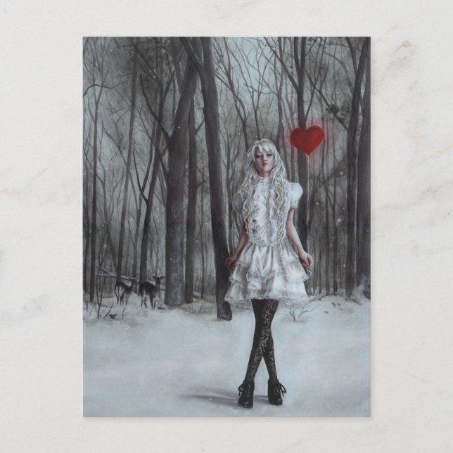 Warm my Heart Postcard (Front)