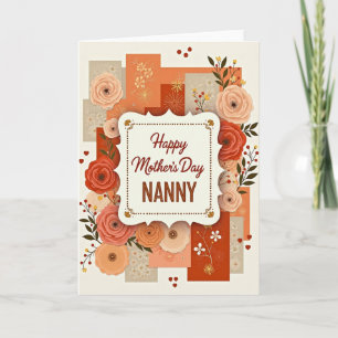 Warm Nanny Mothers Day Card
