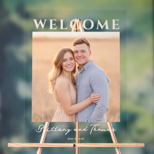 Warm Photo Acrylic Sign