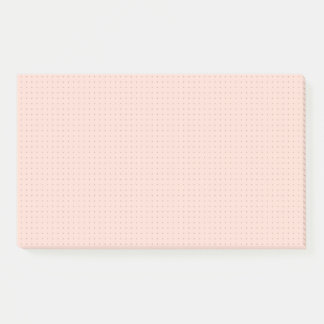 Warm Pink Darker Dot Grid Notes