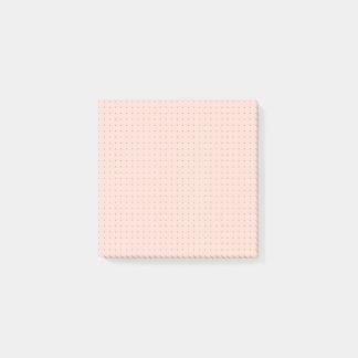 Warm Pink Darker Dot Grid Notes