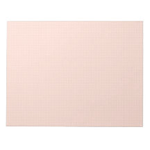 Warm Pink Light Dot Grid Notepad