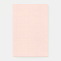 Warm Pink Light Dot Grid Notes