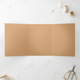 Warm Sand Trifold Letter Program
