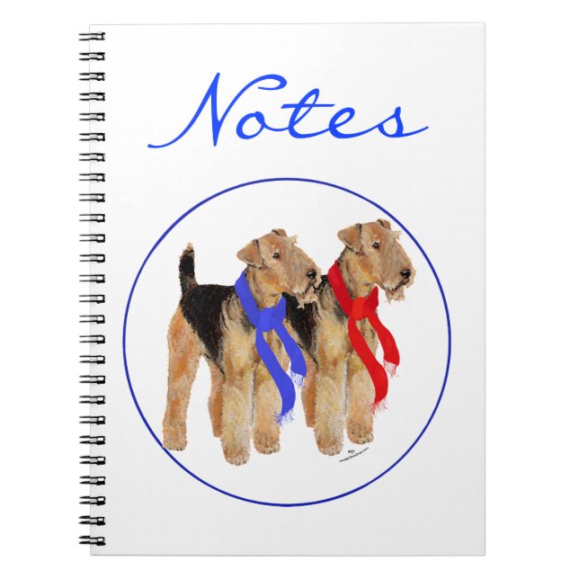 Warm Scarves Spiral Notebook (Front)