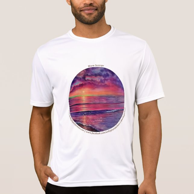 Warm Seascape T-Shirt (Front)