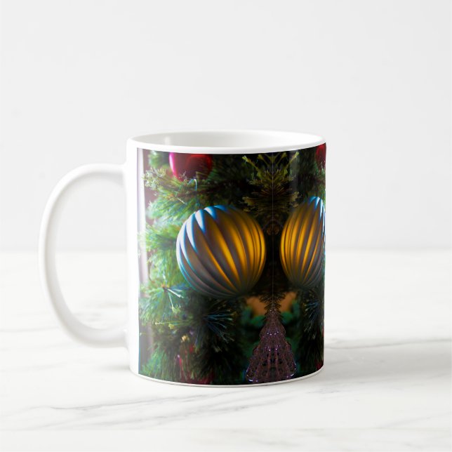 Warm Silver Coffee Mug (Left)