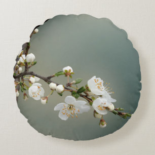 warm spring round cushion