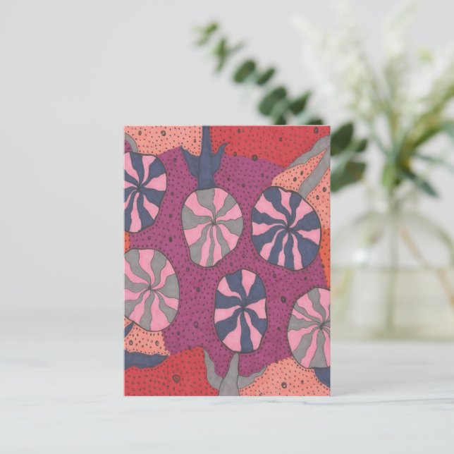 Warm Summer Feeling  Postcard (Standing Front)