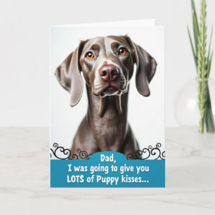 Warm Taupe Fathers Day Card