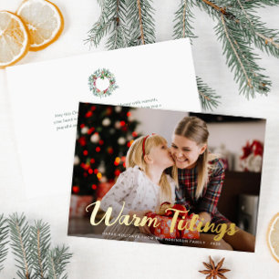 warm tidings merry christmas