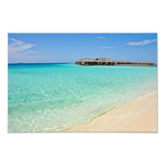 Warm Welcoming. Maldives Photo Print