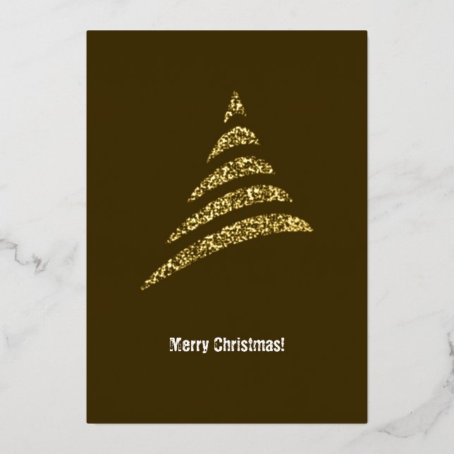 Warm White Corporate Christmas Tree (Front)