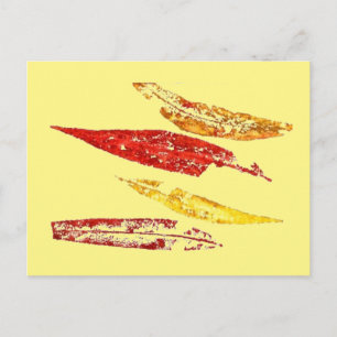 "Warm Willows" Country Roads Postcard
