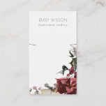 Warm Winter Festive Foliage Band Necklace Display Business Card<br><div class="desc">If you need any further customisation please feel free to message me on yello

wfebstudio@gmail.com.</div>